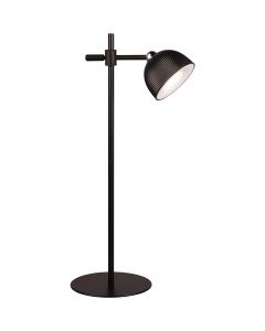 LED Bureaulamp - Trion Xavi - 3W - Warm Wit 3000K - Oplaadbaar - Rond - Zwart - Kunststof 1