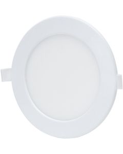 LED Downlight - Smart LED - Aigi Zumba - 12W - Aanpasbare Kleur - Inbouw Rond - Mat Wit - Aluminium - Ø160mm