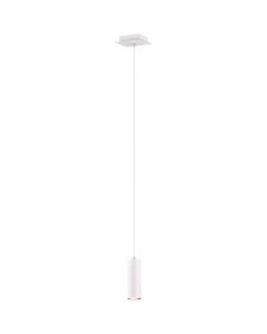 LED Hanglamp - Trion Mary - GU10 Fitting - 1-lichts - Rond - Mat Wit - Aluminium