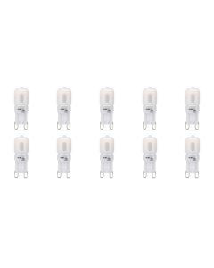 LED Lamp 10 Pack - Aigi - G9 Fitting - 2.5W - Warm Wit 3000K | Vervangt 25W