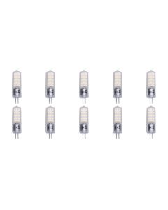 LED Lamp 10 Pack - Aigi - G4 Fitting - 3.6W - Warm Wit 3000K | Vervangt 35W