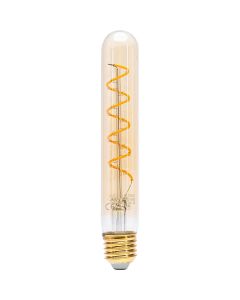 LED Lamp - Aigi Glow T30 - E27 Fitting - 4W - Warm Wit 1800K - Amber