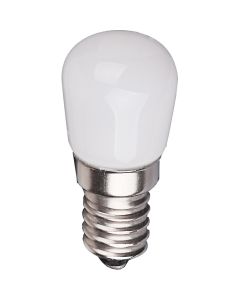 LED Lamp - Aigi Santra - 1.5W - E14 Fitting - Warm Wit 3000K - Mat Wit - Glas