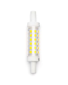 LED Lamp - Aigi Trunka - R7S Fitting - 5W - Helder/Koud Wit 6500K - Geel - Glas