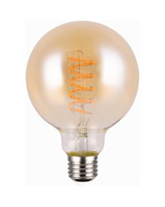 LED Lamp - Filament - Trion Spiro - E27 Fitting - 7W - Zeer Warm Wit - 1800K - Dimbaar - 400 lumen