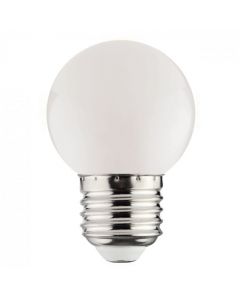 LED Lamp - Romba - Wit Gekleurd - E27 Fitting - 1W