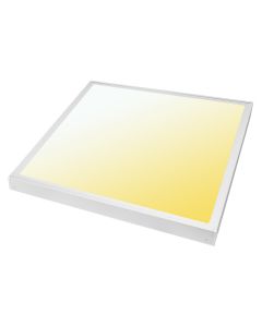 LED Paneel 60x60 - Velvalux Lumis - Aanpasbare Kleur CCT - 40W - Opbouw - Vierkant - Wit - Flikkervrij