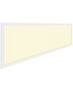 LED Paneel - Aigi - 30x120 Warm Wit 3000K - 40W Inbouw Rechthoek - Mat Wit Aluminium