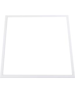 LED Paneel - Aigi - 60x60 Helder/Koud Wit 6000K - 50W Inbouw Rechthoek - Mat Wit - Aluminium