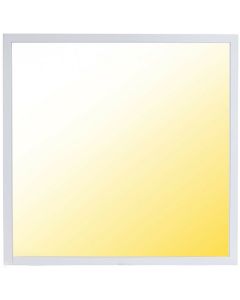 LED Paneel - Aigi Hyron - 62x62 - Aanpasbare Kleur CCT - 40W - Inbouw - Vierkant - Mat Wit - Aluminium - Flikkervrij