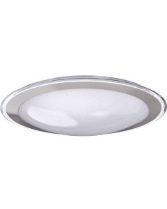 LED Plafondlamp - Aigi Yuro - 30W - Aanpasbare Kleur - Dimbaar - Afstandsbediening - Rond - Mat Wit - Aluminium