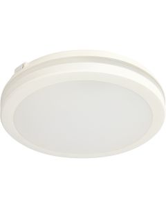 LED Plafondlamp - Kozolux Scarly - 30W 2700lm - Helder/Koud Wit 6400K - IP65 - Rond - Wit