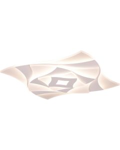 LED Plafondlamp - Plafondverlichting - Trion Atik - 56W - Aanpasbare Kleur - Dimbaar - Mat Wit - Metaal 1