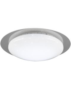 LED Plafondlamp - Plafondverlichting - Trion Bolbi - 13W - Aanpasbare Kleur - RGBW - Rond - Mat Wit - Kunststof