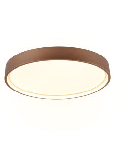 LED Plafondlamp - Plafondverlichting - Trion Dile - 29W - Aanpasbare Lichtkleur - Rond - Coffee - Metaal 1