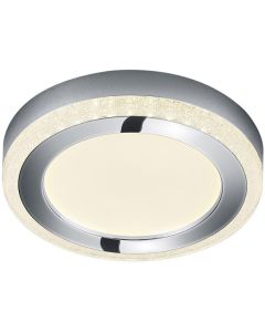 LED Plafondlamp - Plafondverlichting - Trion Slodan - 16W - Aanpasbare Kleur - Rond - Mat Wit - Kunststof