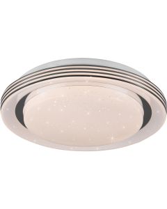 LED Plafondlamp - Plafondverlichting - Trion Unvino - 10W - Aanpasbare Kleur - Rond - Mat Wit - Kunststof