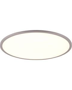 LED Plafondlamp - Trion Amira - 35W - Aanpasbare Kleur - Dimbaar - Afstandsbediening - Rond - Titaan - Metaal 1