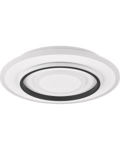 LED Plafondlamp - Trion Gora - 46W - Aanpasbaar kleur -  Dimbaar - Rond - Mat Wit - Metaal 1