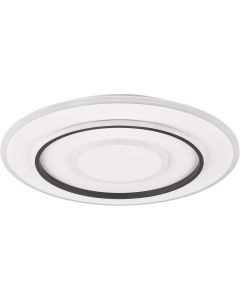 LED Plafondlamp - Trion Gora - 55W - Aanpasbaar kleur -  Dimbaar - Rond - Mat Wit - Metaal 1