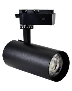 LED Railspot - Track Spot - Kozolux Brem - 1-Fase - 20W 1700lm 24D - Aanpasbare Lichtkleur 3in1 CCT - Zwart