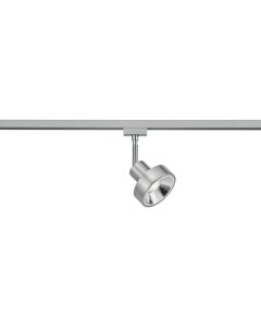 LED Railverlichting - Track Spot - Trion Dual Leonida - 2 Fase - GU10 Fitting - Rond - Mat Nikkel - Aluminium