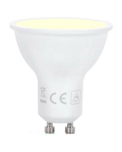 LED Spot - Aigi Wonki - Smart LED - Wifi LED - Slimme LED - 5W - GU10 Fitting - Warm Wit 3000K - Dimbaar