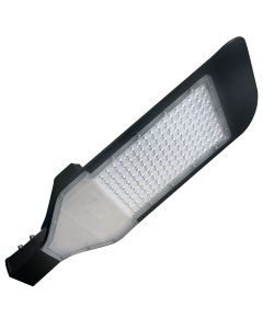 LED Straatlamp - Orny - 150W - Helder/Koud Wit 6400K - Waterdicht IP65 - Mat Zwart - Aluminium