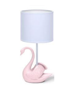 LED Tafellamp - Tafelverlichting - Aigi Juvino - E14 Fitting - Rond - Mat Roze - Keramiek