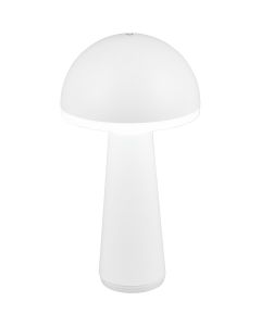 LED Tafellamp - Trion Lungo - 2W - Aanpasbare kleur - Oplaadbare batterijen - Wit - Gegoten Aluminium 1