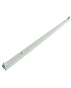 LED TL Armatuur T8 - Aigi Dybolo - 150cm Enkel - Waterdicht IP20 - Mat Wit - Staal 