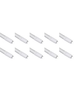 LED TL Buis T8 10 Pack - Aigi - 120cm 20W - Helder/Koud Wit 6400K