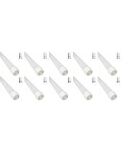 LED TL Buis T8 met Starter 10 Pack - 60cm 8W - Natuurlijk Wit 4200K