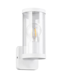 LED Tuinverlichting - Buitenlamp - Wandlamp - Trion Tino - E27 Fitting - Spatwaterdicht IP44 - Mat Wit - Aluminium 1