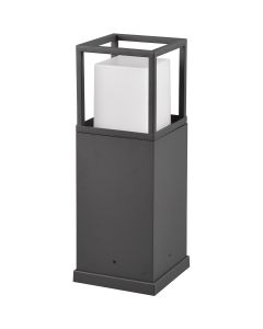 LED Tuinverlichting - Staand Buitenlamp - Trion Hamwit - 14.5W - Aanpasbare Kleur - Waterdicht IP54 - Antraciet - Aluminium - 40 cm 1