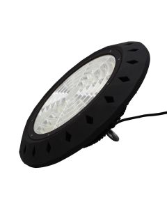 LED UFO High Bay 100W - Aigi - Magazijnverlichting - Waterdicht IP65 - Natuurlijk Wit 4000K - Aluminium