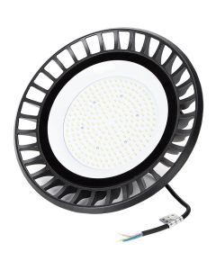 LED UFO High Bay 150W - Aigi Retri - Magazijnverlichting - Waterdicht IP65 - Helder/Koud Wit 6500K - Aluminium