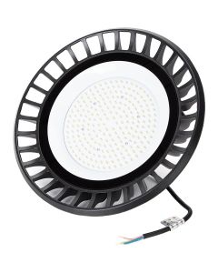 LED UFO High Bay 150W - Aigi Retri - Magazijnverlichting - Waterdicht IP65 - Natuurlijk Wit 4000K - Aluminium