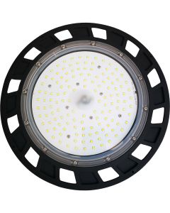 LED UFO High Bay - Aigi Uvomi - 200W - MEAN WELL Driver - Magazijnverlichting - Helder/Koud Wit 5700K - Waterdicht IP65 - Aluminium