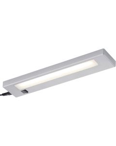 LED Wandlamp - Trion Alyna - 4W - Warm Wit 3000K - Rechthoek - Mat Titaan