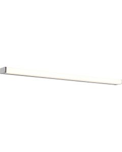 LED Wandlamp - Trion Fabian - 20W - Warm Wit 3000K - Rechthoek - Mat Chroom - Aluminium