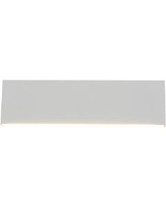 LED Wandlamp - Wandverlichting - Trion Concy - 12W - Warm Wit 3000K - Dimbaar - Rechthoek - Mat Wit - Aluminium