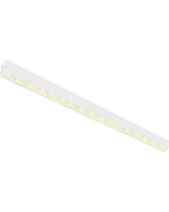 Lineaire LED Hanglamp - Lijnverlichting - Kozolux Tina - 40W 4600lm - Natuurlijk Wit 4000K - 120cm - Wit