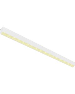 Lineaire LED Hanglamp - Lijnverlichting - Kozolux Tina - 40W 4600lm - Warm Wit 3000K - 120cm - Wit