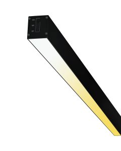 LED Hanglamp - Hangverlichting - Cobalt - 40W - Natuurlijk Wit 4200K - Mat Zwart - Aluminium - 5cm