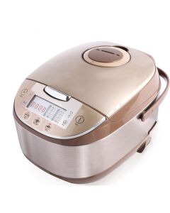 Multicooker - Aigi Lino - 5 Liter - RVS - Bruin