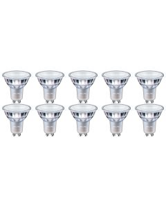 PHILIPS - LED Spot 10 Pack - MASTER 927 36D VLE DT - GU10 Fitting - Dimbaar - 3.7W - Warm Wit 2700K | Vervangt 35W