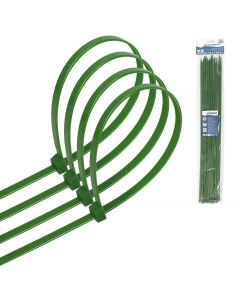 Tie Wraps - Tyrap - Aigi Tie - 4.8x450mm - Groen - 30 Stuks