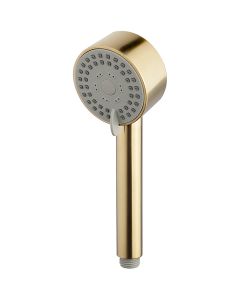 Thermostatische Regendoucheset - Leoni Rimbo - 22cm - Vierkante Hoofddouche - Staafhanddouche - RVS - Mat Zwart