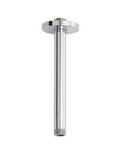 Thermostatische Regendoucheset - Leoni Rimbo - 22cm - Vierkante Hoofddouche - Staafhanddouche - RVS - Mat Zwart